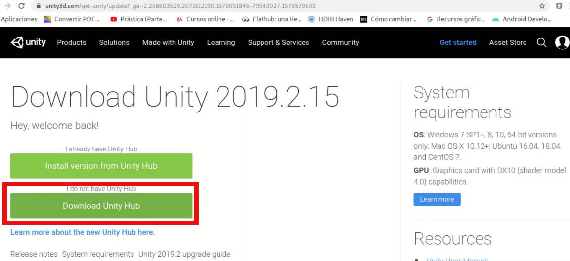 unity visual studio code 2019