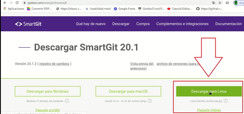 linux smartgit