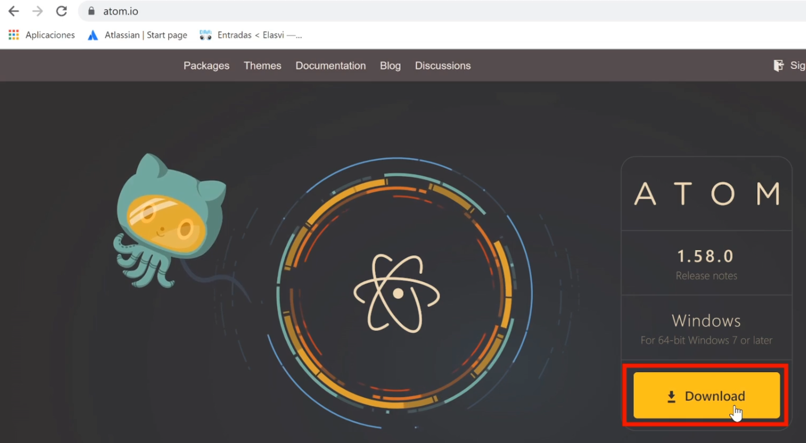 atom software download